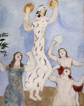 ミリアムがマルク・シャガールのコンテンポラリーダンスを踊る Oil Paintings